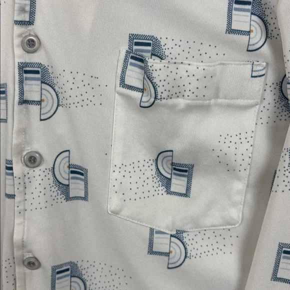 Vintage 1970's polyester shirt - Picture 4 of 6
